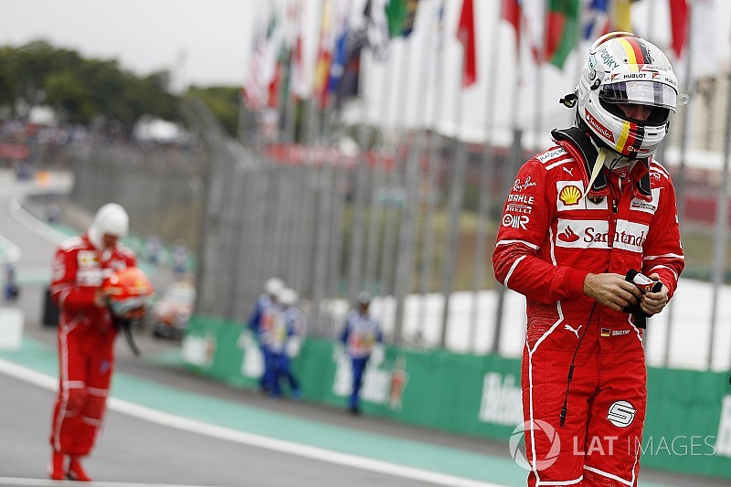 Vettel reconoce por qué perdió la pole en Brasil:
