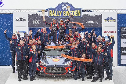 Sweden WRC: Neuville takes points lead with win