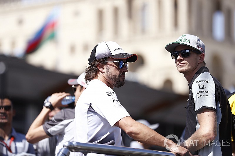 Hulkenberg: “Alonso es un piloto muy experimentado, sabe lo que hace”