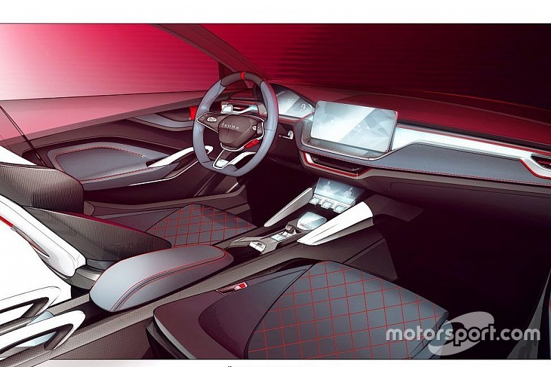 Skoda Vision RS отримає салон зі скла і карбону