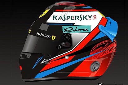 Raikkonen apresenta capacete de 2018 no Instagram