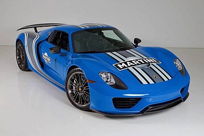 El Porsche 918 Spyder VooDoo Blue, a subasta