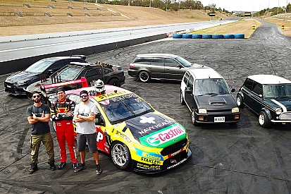 Video: Supercars star Mostert drag races modified street cars