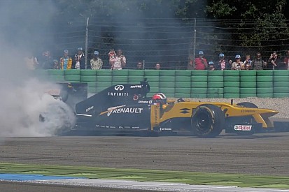 Video: Hülkenberg draait donuts tijdens Gamma Racing Day