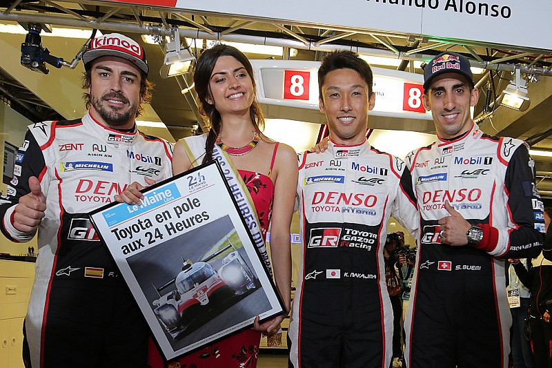 Alonso largará desde la pole en Le Mans y Memo Rojas en primero en LMP2