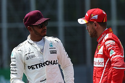 Hamilton more composed than Vettel, says Ricciardo