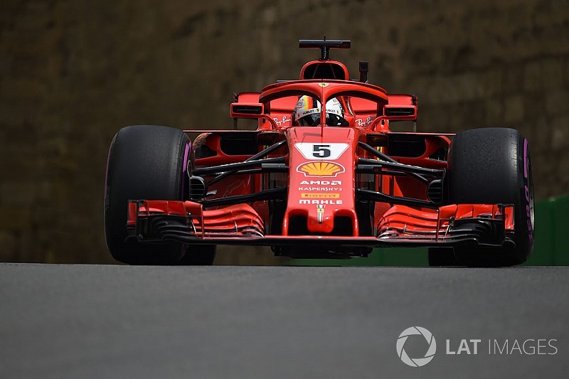Vettel lidera último treino livre do GP do Azerbaijão