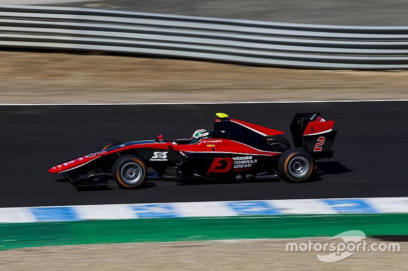 Nirei Fukuzumi logra su segunda victoria en la GP3 en Jerez