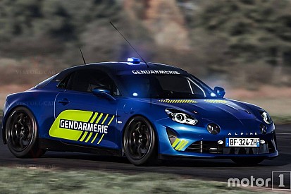 Alpine A110 für Verbrecherjagd