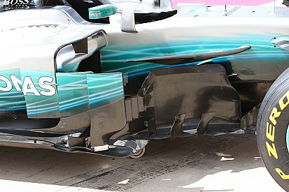 Mercedes: ora c'è una... torre sul marciapiede del bargeboard