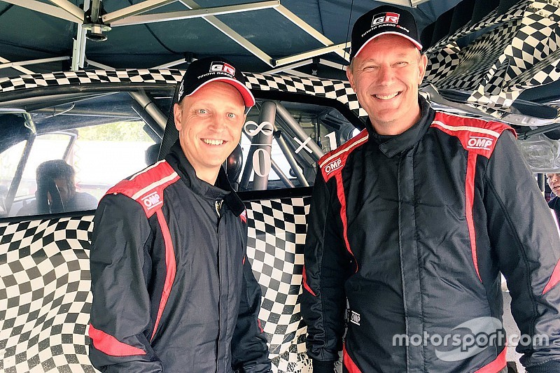 Primo test sulla Toyota Yaris WRC per Mikko Hirvonen