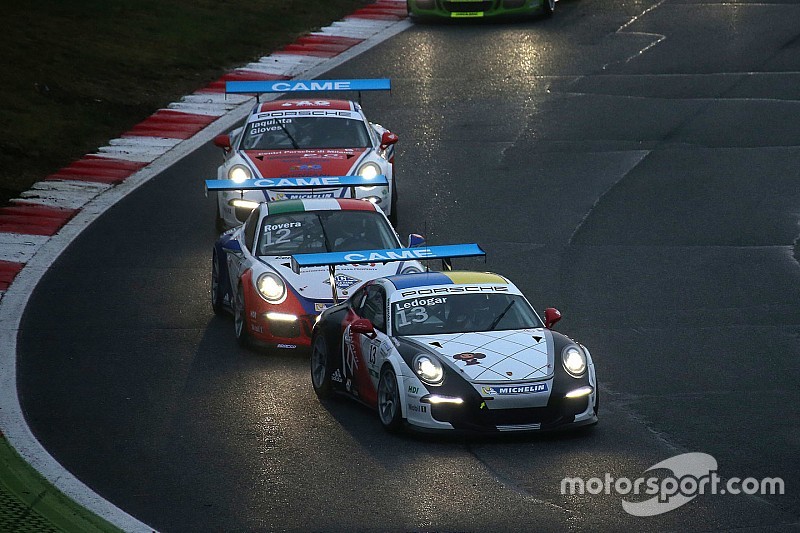 Sotto la pioggia di Vallelunga Ledogar si conferma leader della Carrera Cup Italia