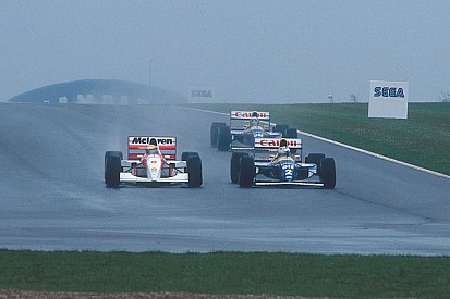 Photos - Donington 1993, la leçon pluvieuse de maître Senna