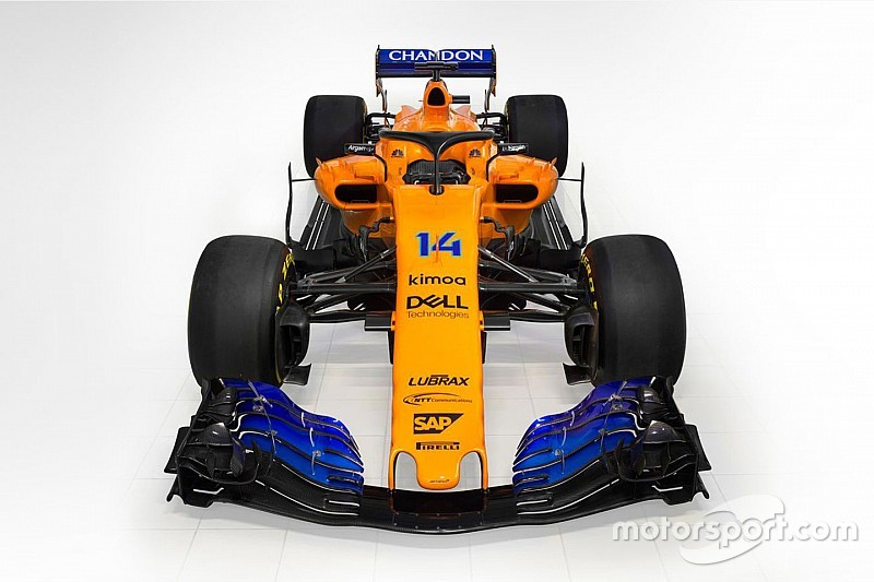 McLaren представила помаранчево-синій болід 2018 року