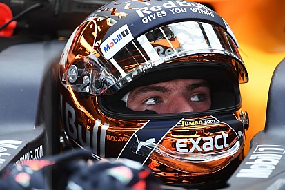 GALERI: Helm spesial Max Verstappen di GP Belgia