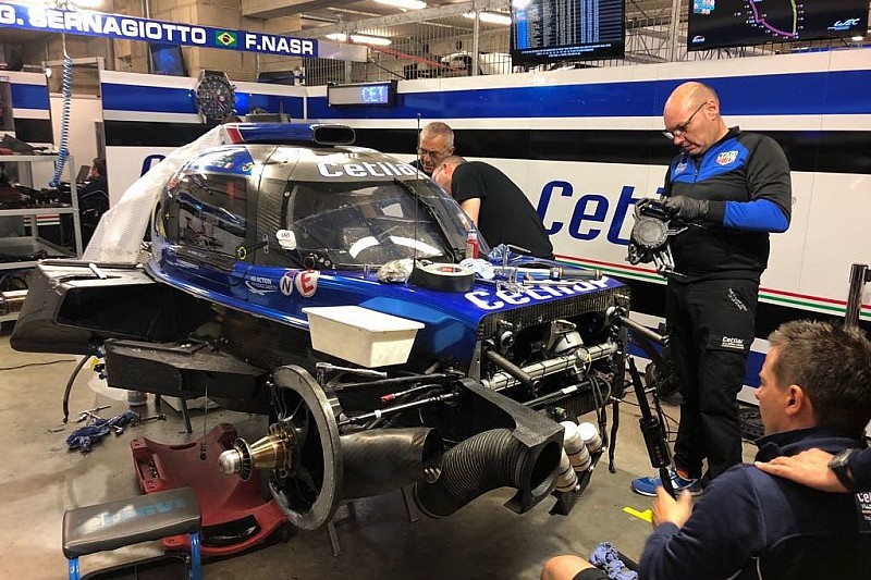 Le Mans: procede la ricostruzione della Dallara 217 della Cetilar Villorba Corse