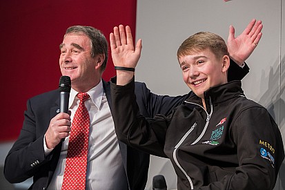 Video: Billy Monger meets Nigel Mansell at ASI 2018