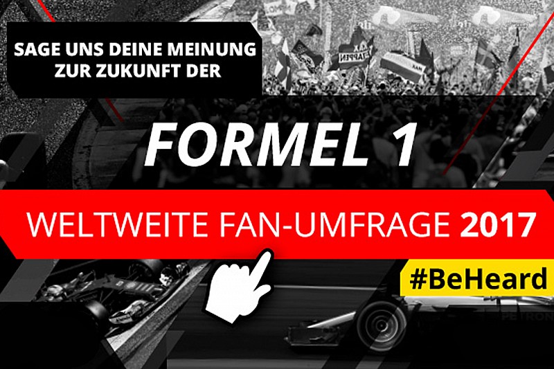 Motorsport Network startet weltweite Fan-Umfrage zur Formel 1