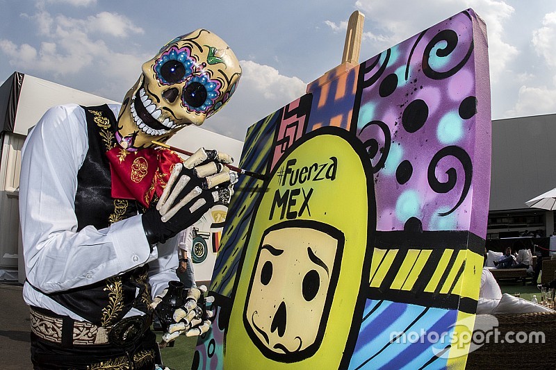 El Día de Muertos se apodera del GP de México