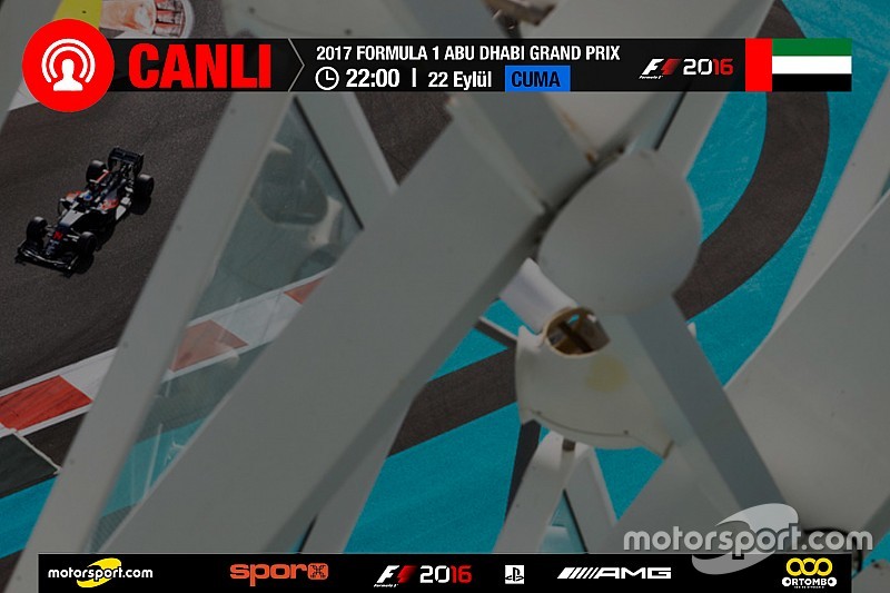 Şampiyonluk yarışı Abu Dhabi GP: CANLI YAYIN
