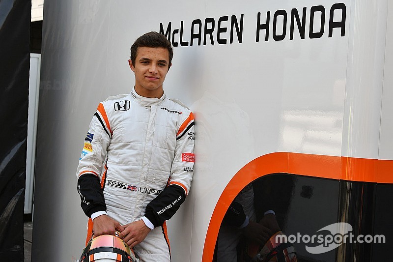 Para McLaren, Norris tiene el potencial para ser una estrella