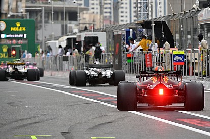 Starting grid GP Azerbaijan 2018