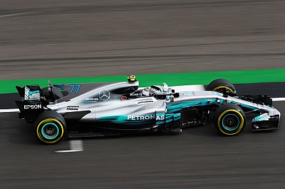 GP Inggris: Bottas kuasai latihan pertama, Vettel debut Shield