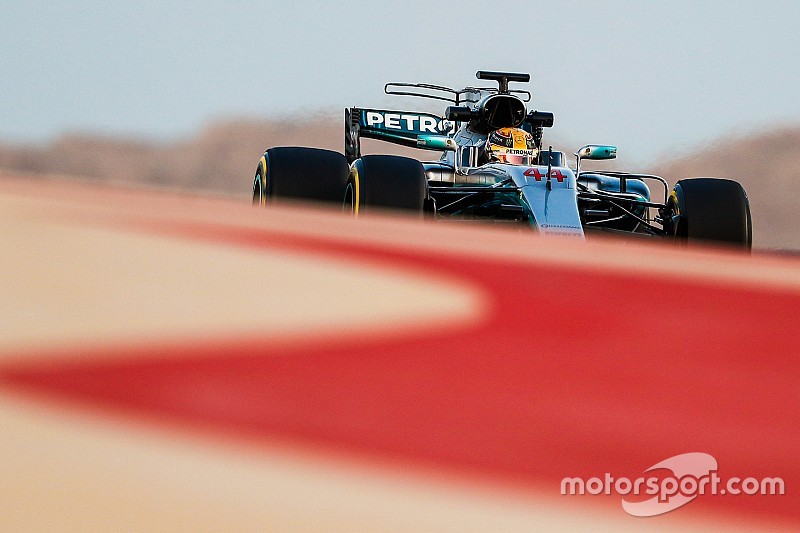 Mercedes se centra en entender los Pirelli en el último día de test en Bahrein