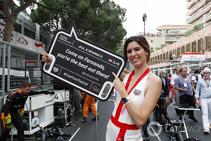 El GP de Mónaco recupera a las chicas de la parrilla... de manera original
