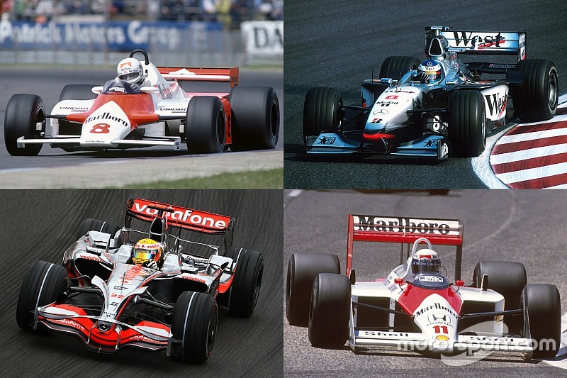 Foto's: McLaren van MP4/1 tot MP4-31