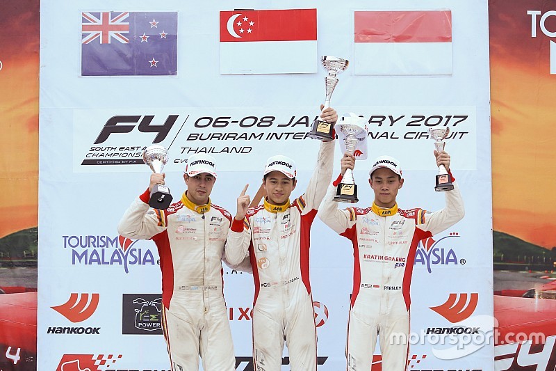 Frost incar trofi juara dari hasil pertarungan di lintasan Buriram