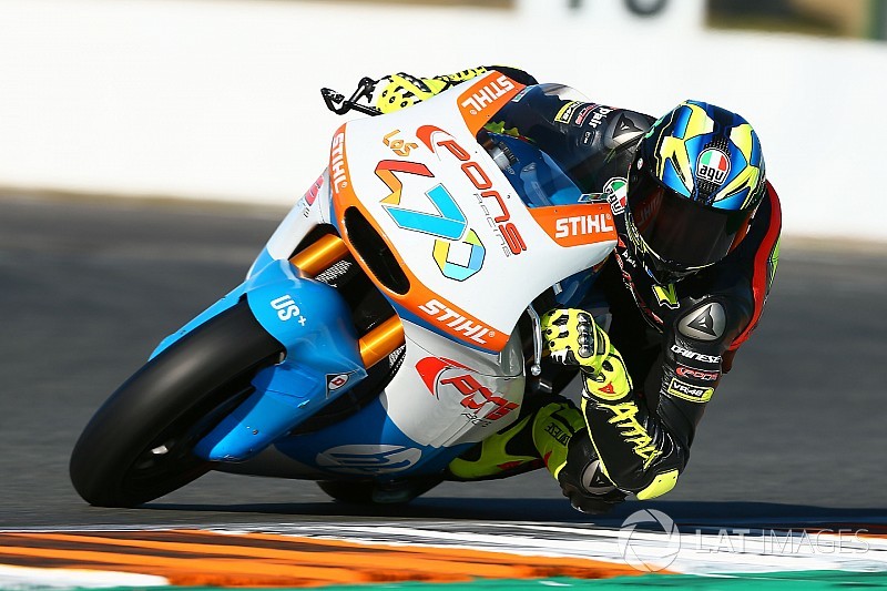 Losail, Libere 1: Baldassarri è un fulmine, Fenati sorprende