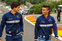 Pascal Wehrlein, Sauber walks the track