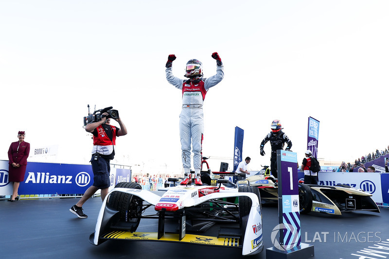 Daniel Abt, Audi Sport ABT Schaeffler, wins the Berlin ePrix