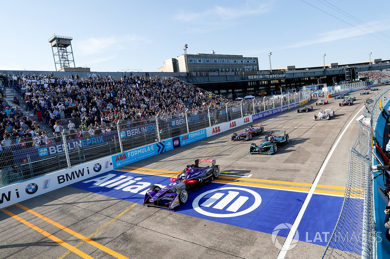 Alex Lynn, DS Virgin Racing, Mitch Evans, Jaguar Racing, Sam Bird, DS Virgin Racing