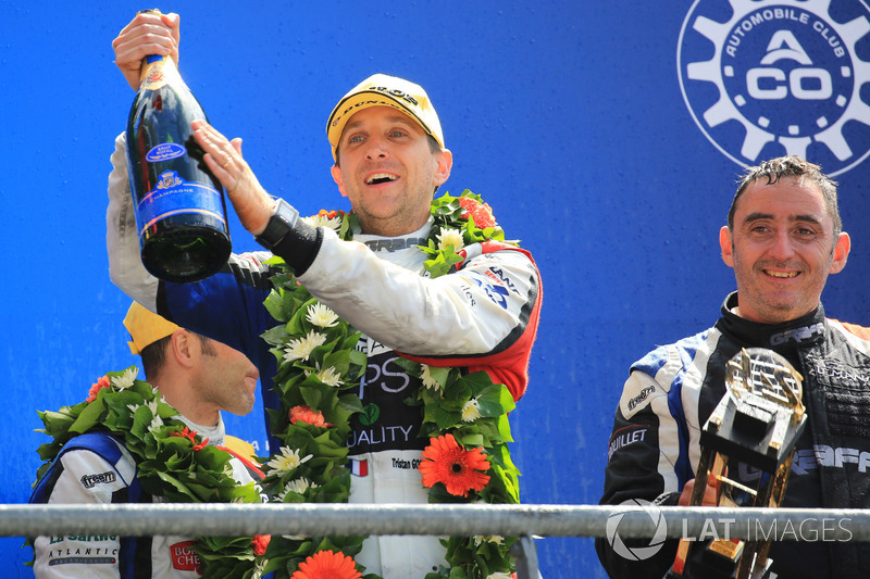 Podium du LMP2 : le troisième, Tristan Gommendy, Graff Racing