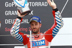 Подіум: третє місце Андреа Довіціозо, Ducati Team