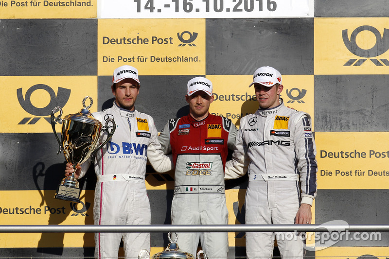 1. Edoardo Mortara, 2. Christian Vietoris, 3. Paul di Resta