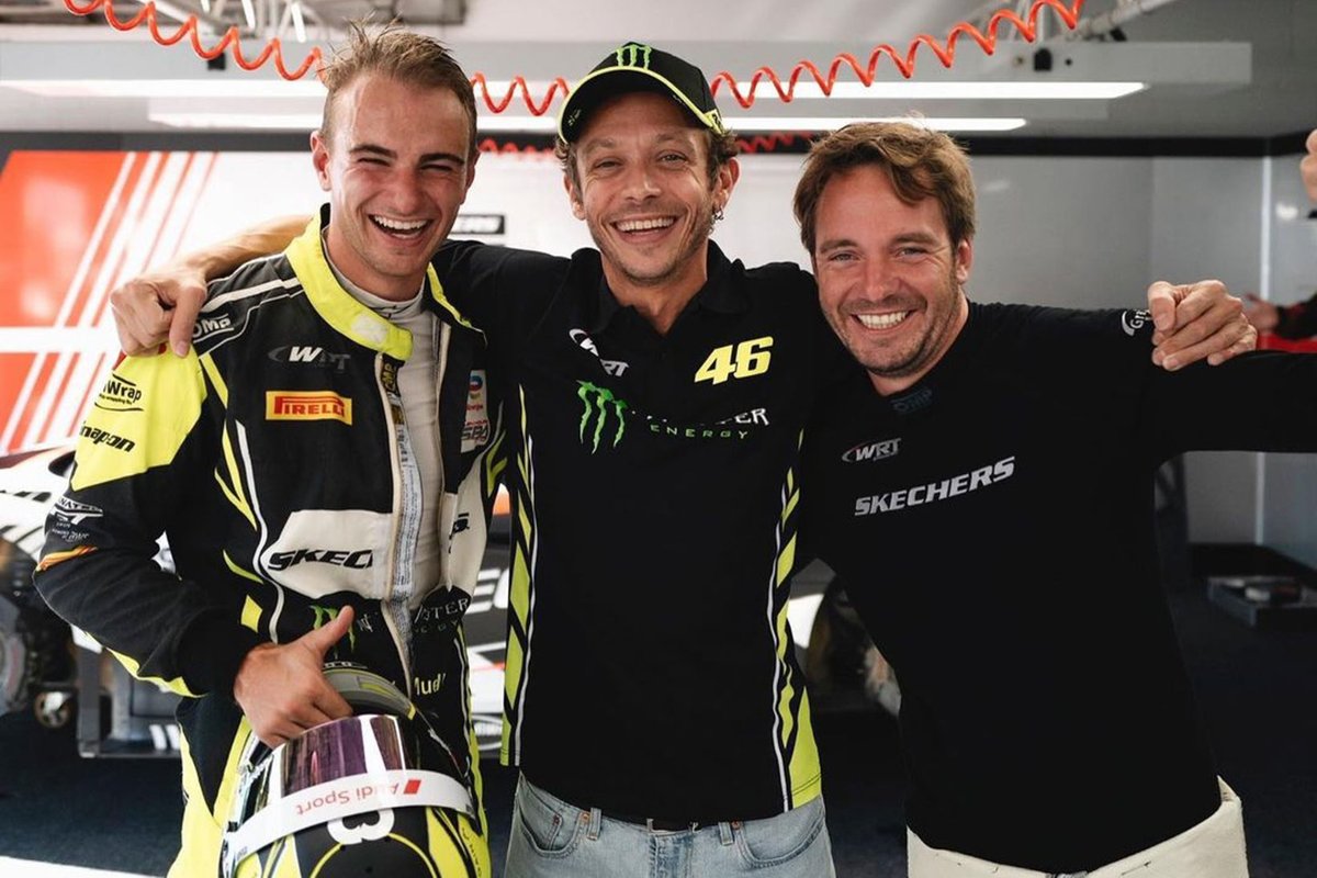#46 Team WRT Audi R8 LMS evo II GT3: Frederic Vervisch , Nico Muller, Valentino Rossi