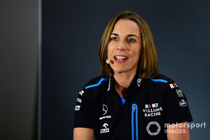 Claire Williams, Deputy Team Principal, Williams Racing