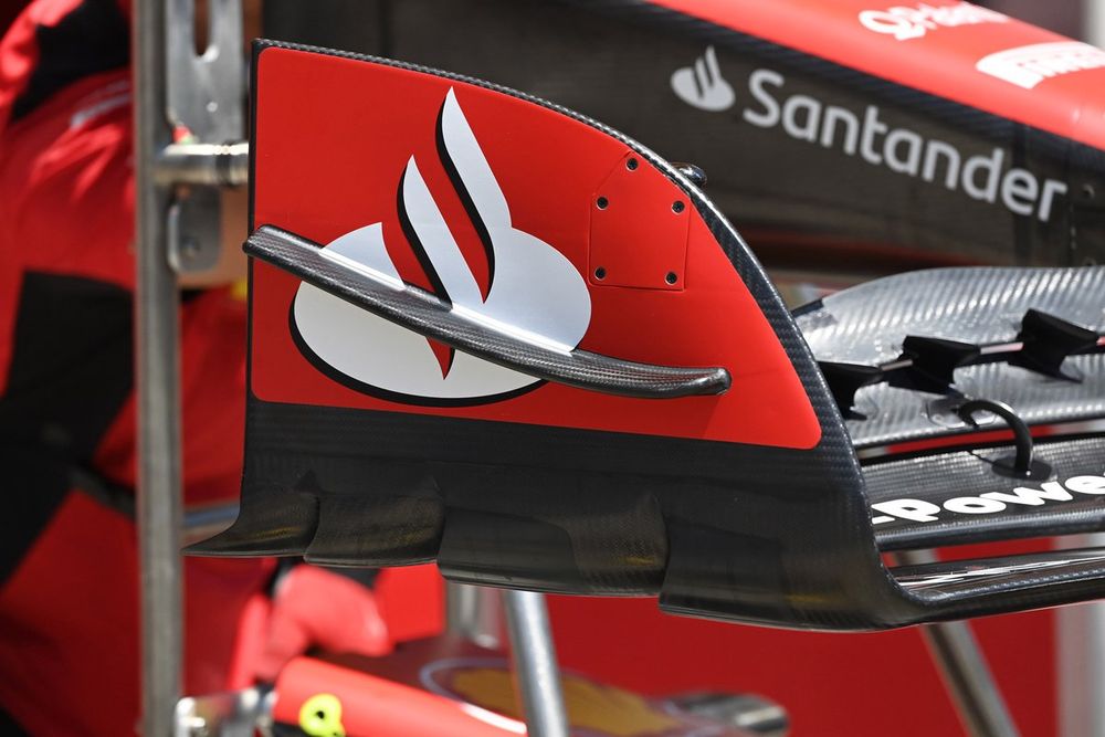 Ferrari SF-23 endplate delantero