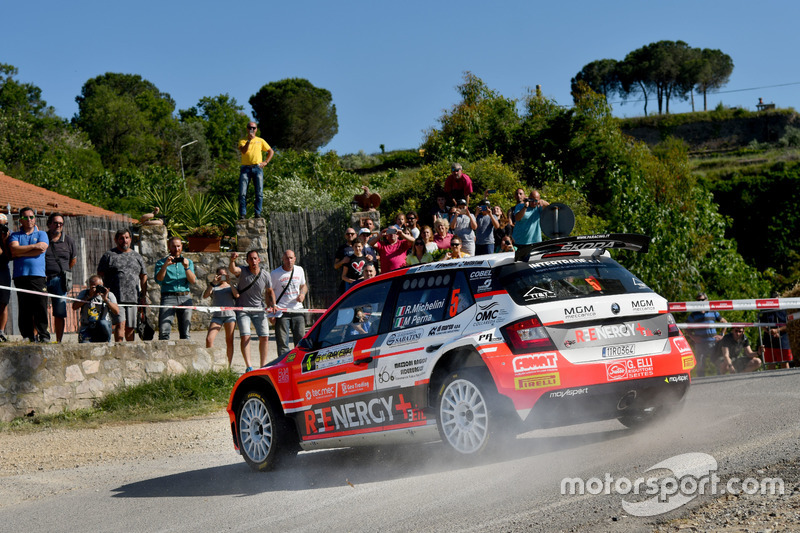 Rudy Michelini, Michele Perna, Skoda Fabia R5, Movisport