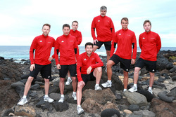 René Rast, Loic Duval, Jamie Green, Mike Rockenfeller, Dieter Gass, Nico Müller, Robin Frijns
