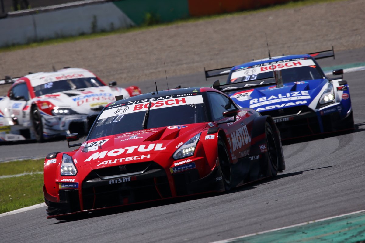 9位に終わった23号車
