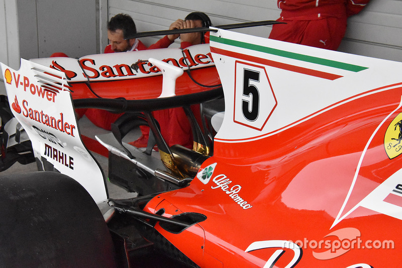 Ferrari SF70H: Heckflügel