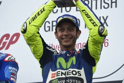 Podium: derde Valentino Rossi, Yamaha Factory Racing