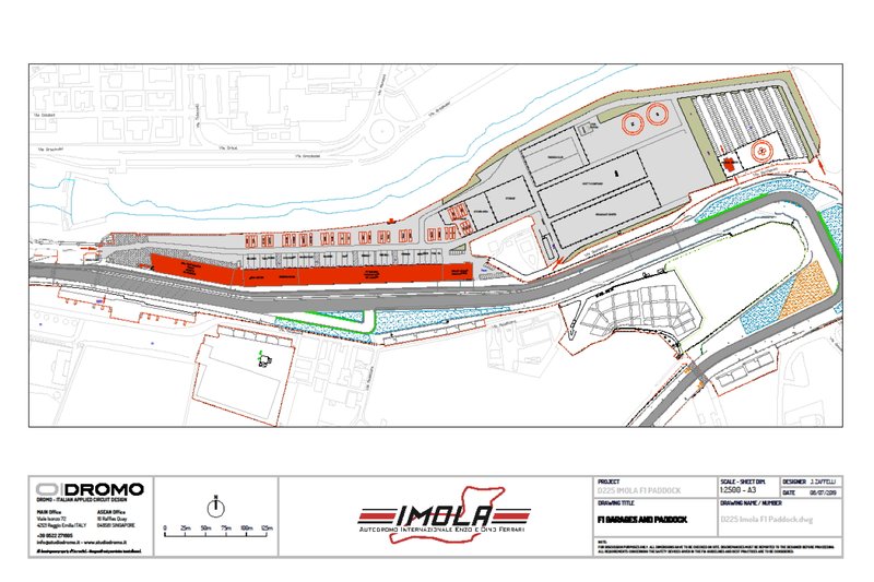 Les changements prévus à Imola