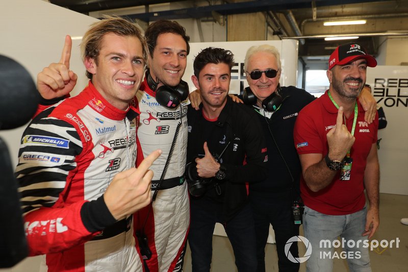 Pole sitter #1 Rebellion Racing Rebellion R-13 - Gibson: Bruno Senna, Gustavo Menezes, Norman Nato