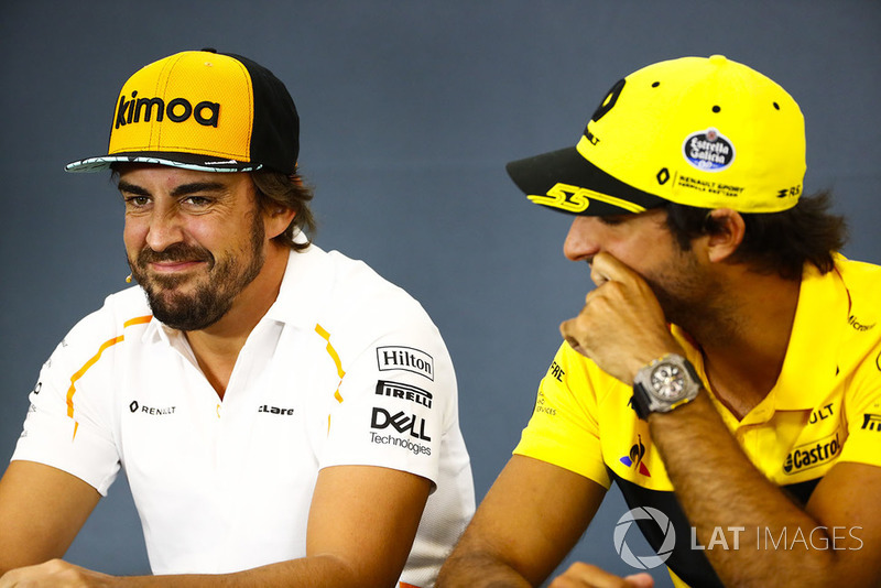 Фернандо Алонсо, McLaren, Карлос Сайнс-мол., Renault Sport F1 Team