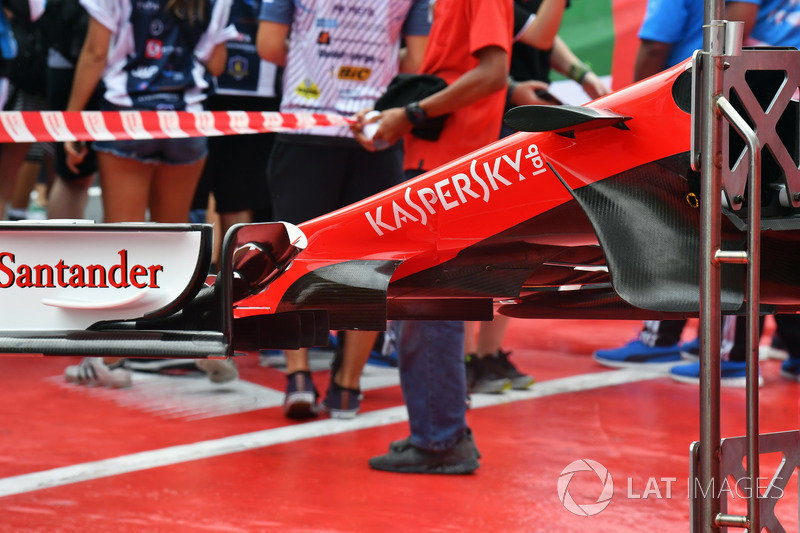 Ferrari SF70H: Frontflügel